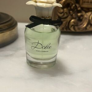 Dolce & Gabbana Green Perfume with Floral Top